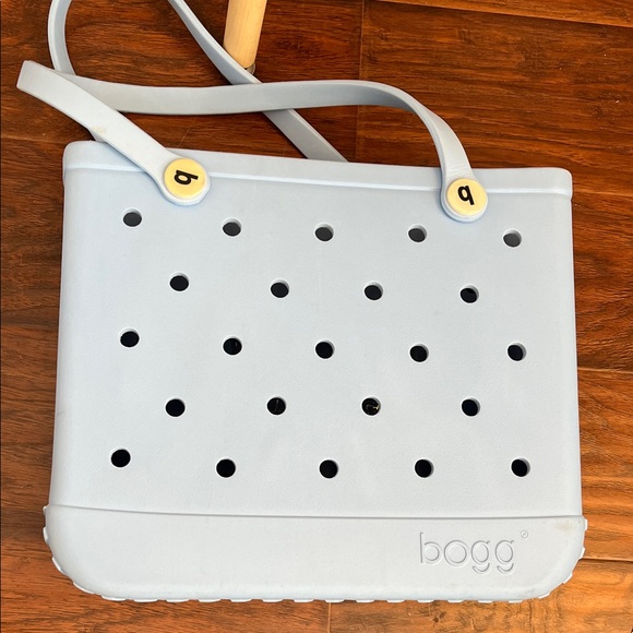 Bogg Baby Medium Bag Light Sky Blue Tote Bag with Insert Bag - Picture 11 of 11